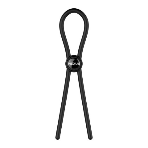 Nexus Forge regulowany pierścień silikonowy Lasso czarny Nexus Forge regulowany pierścień silikonowy Lasso czarny