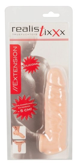 Realistixxx Nakładka silikonowa 16,5 cm z anatomiczną powierzchnią