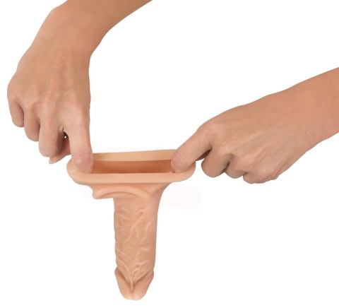 Realistixxx Nakładka silikonowa 16,5 cm z anatomiczną powierzchnią Realistixxx Nakładka silikonowa 16,5 cm z anatomiczną powierzchnią