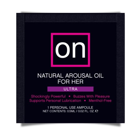 Sensuva ON Arousal Oil Ultra 0.5ml - intensywny olejek stymulujący Sensuva ON Arousal Oil Ultra 0.5ml - intensywny olejek stymulujący