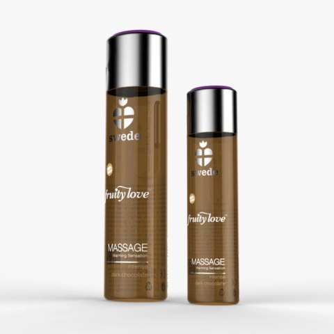 Swede Fruity Love Massage Dark Chocolate olejek do masażu 60ml Swede Fruity Love Massage Dark Chocolate olejek do masażu 60ml