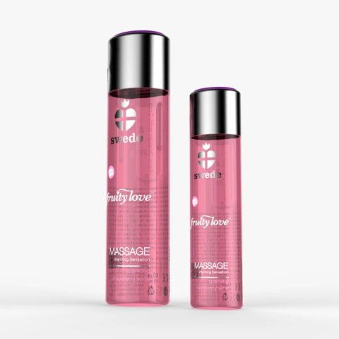 Swede Fruity Love Massage Olejek Sparkling Strawberry Wine 60ml Swede Fruity Love Massage Olejek Sparkling Strawberry Wine 60ml