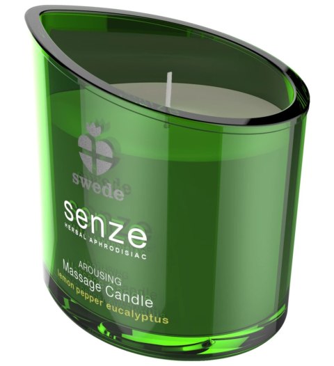 Swede Senze Massage Candle Arousing 50 ml cytryna-eukaliptus Swede Senze Massage Candle Arousing 50 ml cytryna-eukaliptus