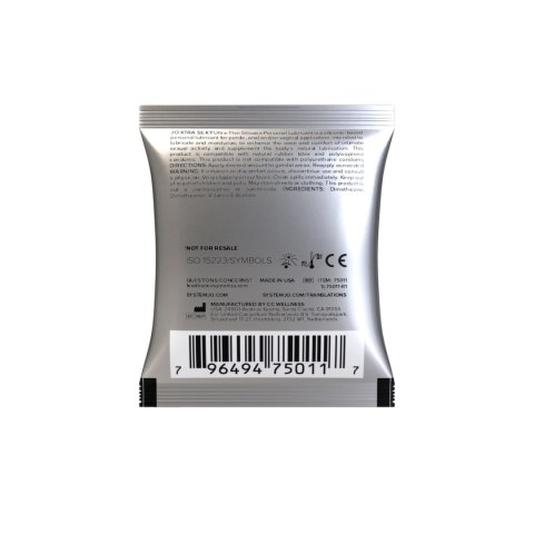System JO Xtra Silky silikonowy żel intymny saszetka 5ml System JO Xtra Silky silikonowy żel intymny saszetka 5ml