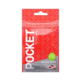 Tenga Pocket Block Edge - kompaktowa maszyna intymna do podroży