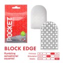 Tenga Pocket Block Edge - kompaktowa maszyna intymna do podroży