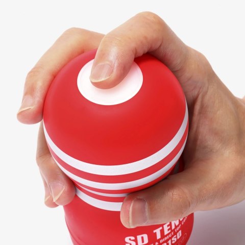 Tenga SD Original Vacuum Cup Regular - kompaktowa maszyna intymna, czerwona Tenga SD Original Vacuum Cup Regular - kompaktowa maszyna intymna, czerwona