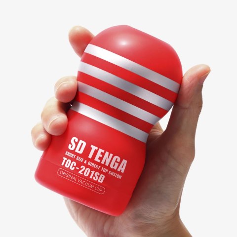 Tenga SD Original Vacuum Cup Regular - kompaktowa maszyna intymna, czerwona Tenga SD Original Vacuum Cup Regular - kompaktowa maszyna intymna, czerwona