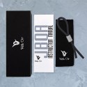 Velv'Or JBoa regulowany pierścień intymny silikonowo-stalowy czarny 13cm