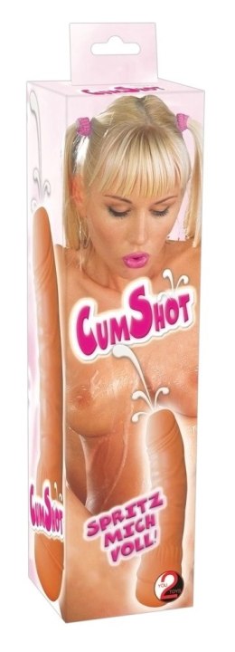 You2Toys Cumshot - elastyczny model z funkcją aplikacji płynu 21 cm