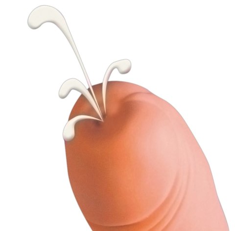 You2Toys Cumshot - elastyczny model z funkcją aplikacji płynu 21 cm You2Toys Cumshot - elastyczny model z funkcją aplikacji płynu 21 cm