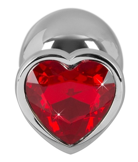 You2Toys Diamond Plug Medium czerwony kamień 8,2 cm aluminium You2Toys Diamond Plug Medium czerwony kamień 8,2 cm aluminium