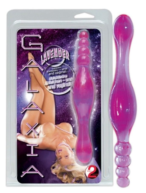 You2Toys Galaxia Lavender - elastyczny model dwustronny, transparentny 20 cm You2Toys Galaxia Lavender - elastyczny model dwustronny, transparentny 20 cm