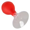 You2Toys Przyssawki do sutkow model z pompką, czerwono-przezroczyste 5,5 cm