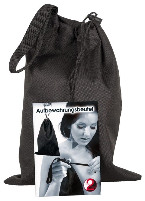 You2Toys Torba na akcesoria z poliestru 24x35 cm czarna You2Toys Torba na akcesoria z poliestru 24x35 cm czarna