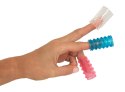 You2Toys Zestaw 3 elastycznych nakładek stymulujących TPE kolorowe 4,5 cm