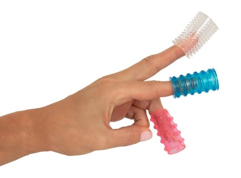 You2Toys Zestaw 3 elastycznych nakładek stymulujących TPE kolorowe 4,5 cm You2Toys Zestaw 3 elastycznych nakładek stymulujących TPE kolorowe 4,5 cm