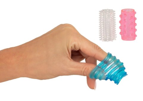 You2Toys Zestaw 3 elastycznych nakładek stymulujących TPE kolorowe 4,5 cm You2Toys Zestaw 3 elastycznych nakładek stymulujących TPE kolorowe 4,5 cm