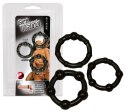 You2Toys Zestaw 3 elastycznych pierścieni intymnych TPE 3-4 cm