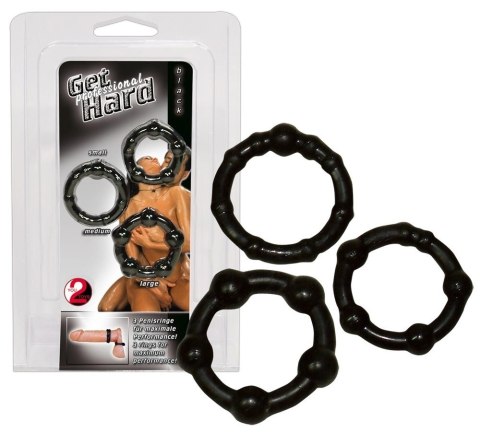 You2Toys Zestaw 3 elastycznych pierścieni intymnych TPE 3-4 cm You2Toys Zestaw 3 elastycznych pierścieni intymnych TPE 3-4 cm