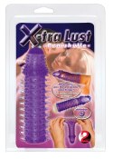 You2Toys elastyczna nakładka stymulująca z wypustkami fioletowa 14,5 cm