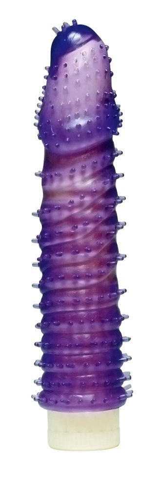 You2Toys elastyczna nakładka stymulująca z wypustkami fioletowa 14,5 cm You2Toys elastyczna nakładka stymulująca z wypustkami fioletowa 14,5 cm