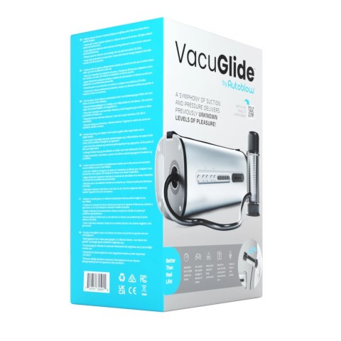 Autoblow VacuGLIDE maszyna intymna ze wspomaganiem podciśnienia, aluminiowa Autoblow VacuGLIDE maszyna intymna ze wspomaganiem podciśnienia, aluminiowa