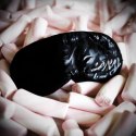 Bijoux Indiscrets Blind Passion Mask satynowa opaska na oczy czarna