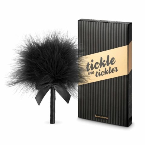 Bijoux Indiscrets Tickle Me Tickler Black - piorko do masażu czarne Bijoux Indiscrets Tickle Me Tickler Black - piorko do masażu czarne