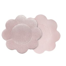 Bye Bra Satin Nipple Covers M 6 cm Nude 3 pary - materiałowe osłonki