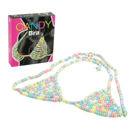 Candy Bra stanik cukierkowy pastelowy 280g Edible Underwear Candy Bra stanik cukierkowy pastelowy 280g Edible Underwear