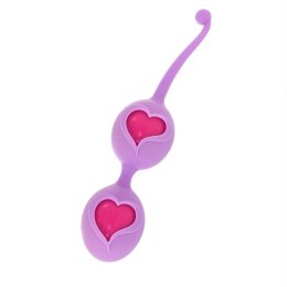 FeelzToys Desi Purple - kulki do treningu mięśni dna miednicy 3,9 cm