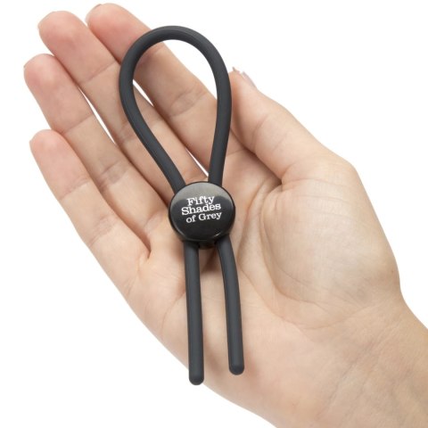 Fifty Shades of Grey Again and Again silikonowy pierścień lasso regulowany Fifty Shades of Grey Again and Again silikonowy pierścień lasso regulowany