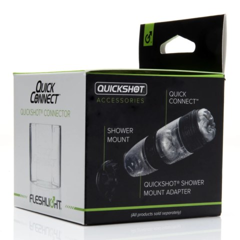 Fleshlight Quickshot Quick Connect - adapter do łączenia dwoch modeli Fleshlight Quickshot Quick Connect - adapter do łączenia dwoch modeli