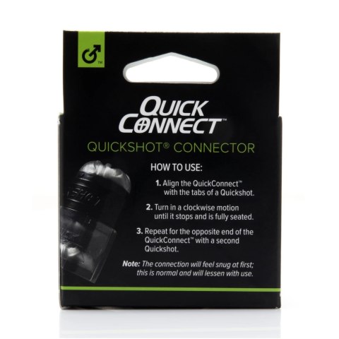 Fleshlight Quickshot Quick Connect - adapter do łączenia dwoch modeli Fleshlight Quickshot Quick Connect - adapter do łączenia dwoch modeli
