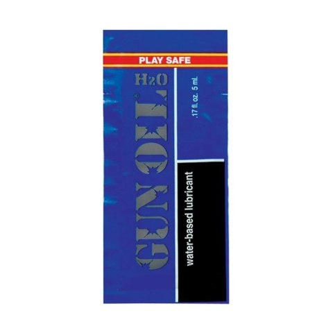 Gun Oil H2O Lubricant 5 ml - wodny żel nawilżający w saszetce Gun Oil H2O Lubricant 5 ml - wodny żel nawilżający w saszetce