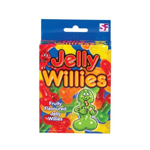 Jelly Willies Kolorowe Żelki Owocowe 150g - Wesołe Kształty Jelly Willies Kolorowe Żelki Owocowe 150g - Wesołe Kształty
