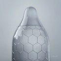 LELO HEX Original 3 szt. - precyzyjne prezerwatywy hexagonalne, 54 mm