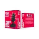 Love in the Pocket Love Plug - wibrujący korek analny, kompaktowy