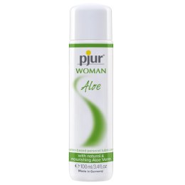 Pjur Woman Aloe Waterbased 100ml - Żel nawilżający z aloesem, wegański