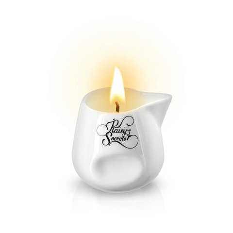 Plaisirs Secrets Massage Candle Vanilla 80ml - Świeca do masażu o zapachu wanilii Plaisirs Secrets Massage Candle Vanilla 80ml - Świeca do masażu o zapachu wanilii