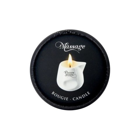 Plaisirs Secrets Świeca do masażu 80 ml naturalna formuła Plaisirs Secrets Świeca do masażu 80 ml naturalna formuła