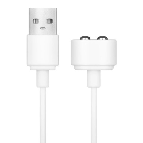Satisfyer Kabel USB do ładowania - biały, magnetyczny, uniwersalny Satisfyer Kabel USB do ładowania - biały, magnetyczny, uniwersalny