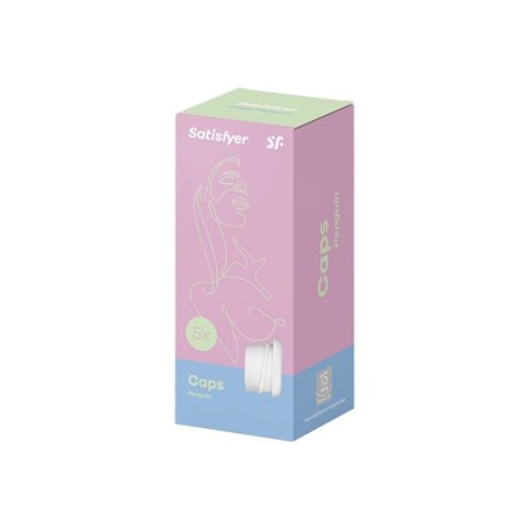 Satisfyer Pro Penguin Next Generation - Zapasowe końcowki 5 sztuk Satisfyer Pro Penguin Next Generation - Zapasowe końcowki 5 sztuk
