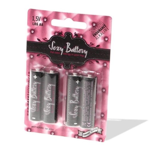 Sexy Battery Xtra Endurance AA LR6 1,5V - Zestaw 4 szt. alkalicznych Sexy Battery Xtra Endurance AA LR6 1,5V - Zestaw 4 szt. alkalicznych