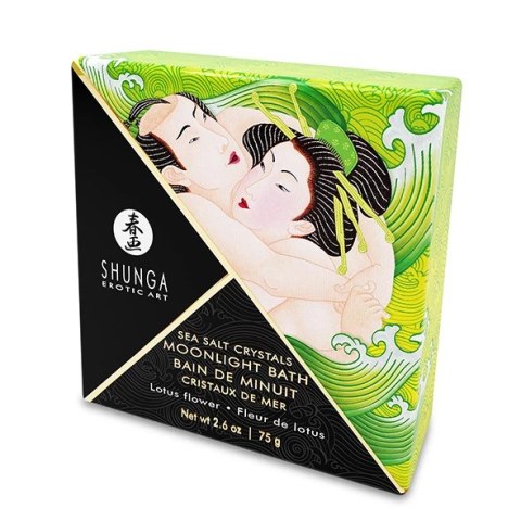 Shunga Bath Salts Lotus Flower sol do kąpieli 75g aromatyczna Shunga Bath Salts Lotus Flower sol do kąpieli 75g aromatyczna