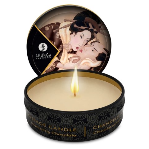Shunga Excitation Świeca do masażu czekoladowa 30ml - naturalne olejki Shunga Excitation Świeca do masażu czekoladowa 30ml - naturalne olejki