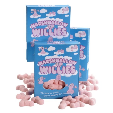 Spencer & Fleetwood Marshmallow Willies Rożowe pianki 140g Spencer & Fleetwood Marshmallow Willies Rożowe pianki 140g