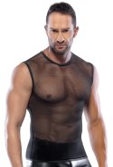 Svenjoyment Bezrękawnik Męski Gruba Siateczka Czarny XL/2XL