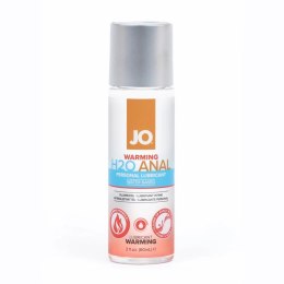 System JO H2O Anal Warming 60ml - wodny lubrykant rozgrzewający, gęsty